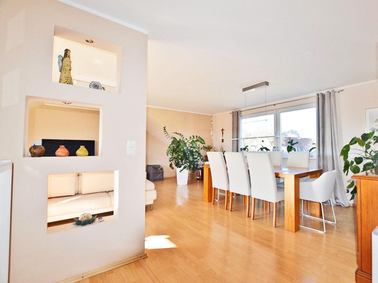 Blick zum Essbereich