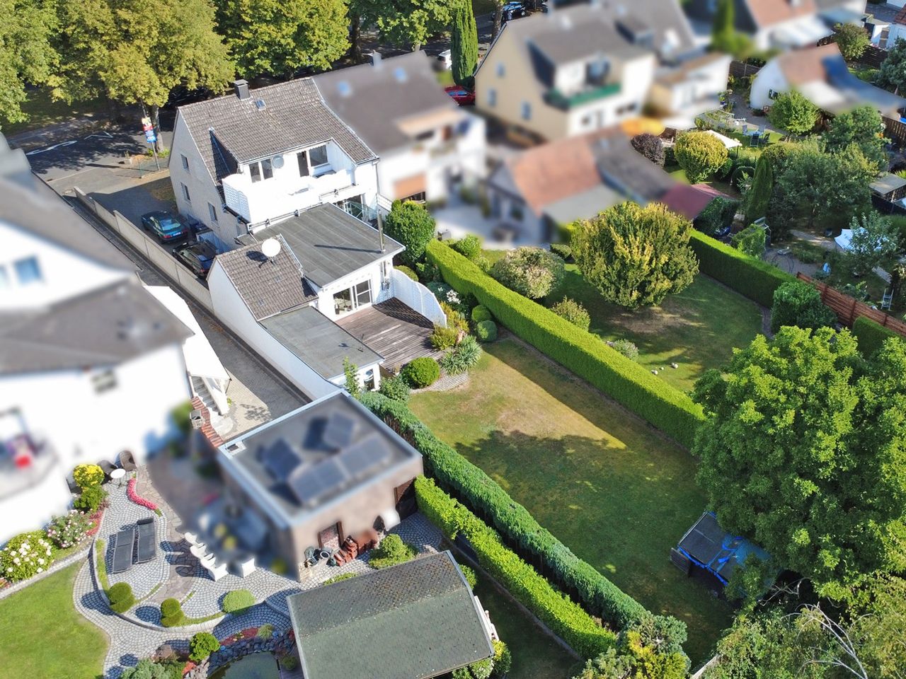 Luftbild Gartenansicht