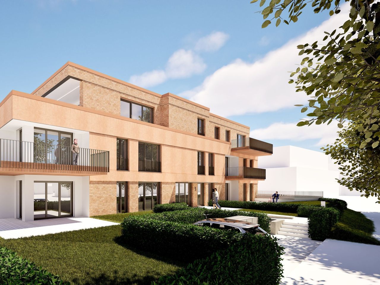 Visualisierung Hausansicht