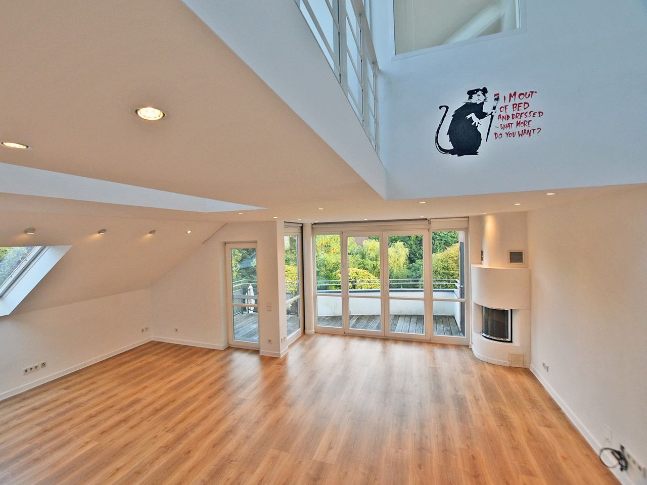 Wohnen/Essen mit Kamin