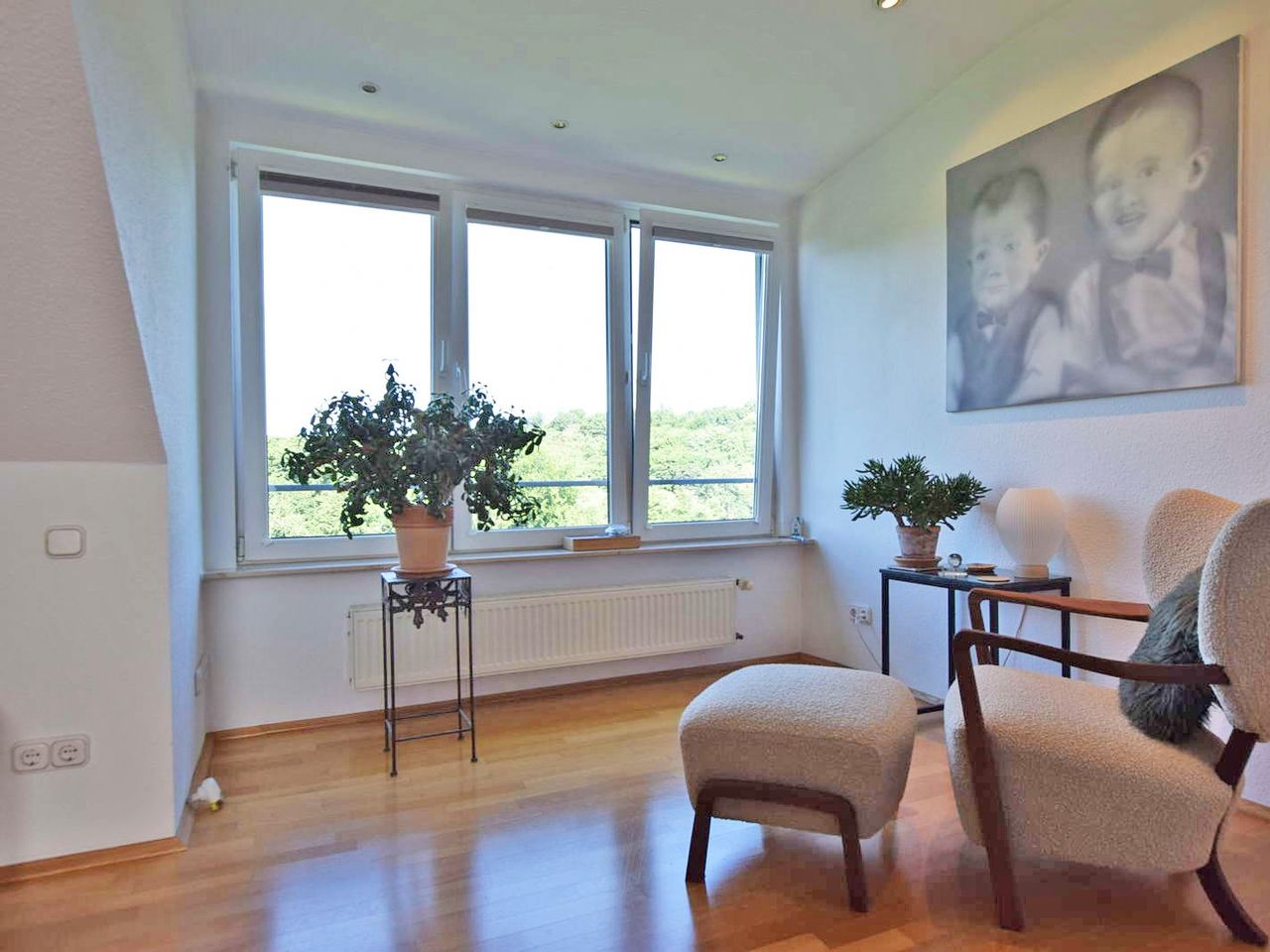 Ausblick Schlafzimmer