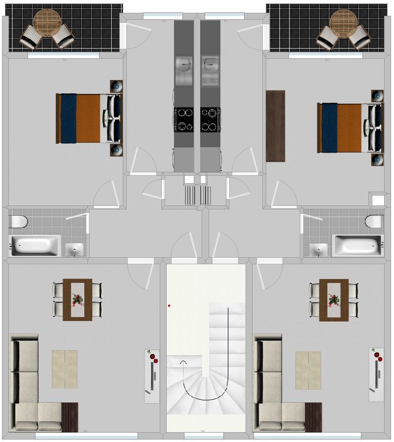 1. - 3. Obergeschoss