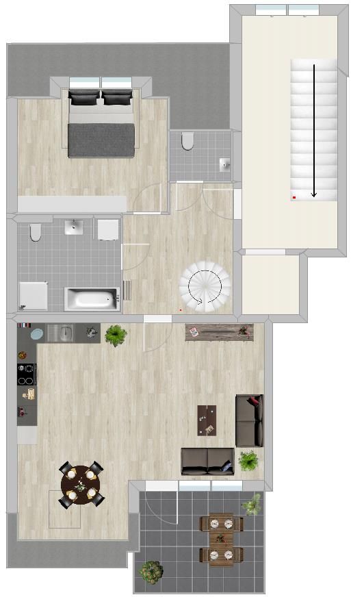 Grundriss Dachgeschoss