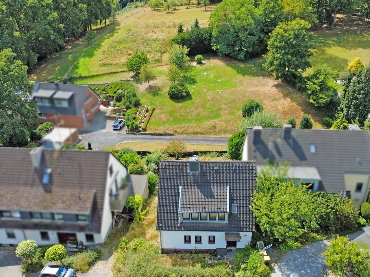 Ansicht von oben