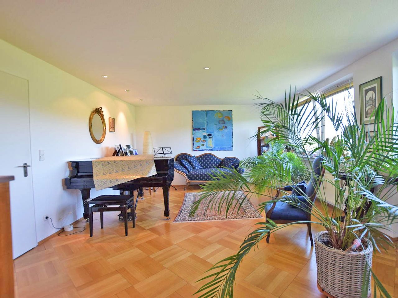 Wohn-/Schlafzimmer EG