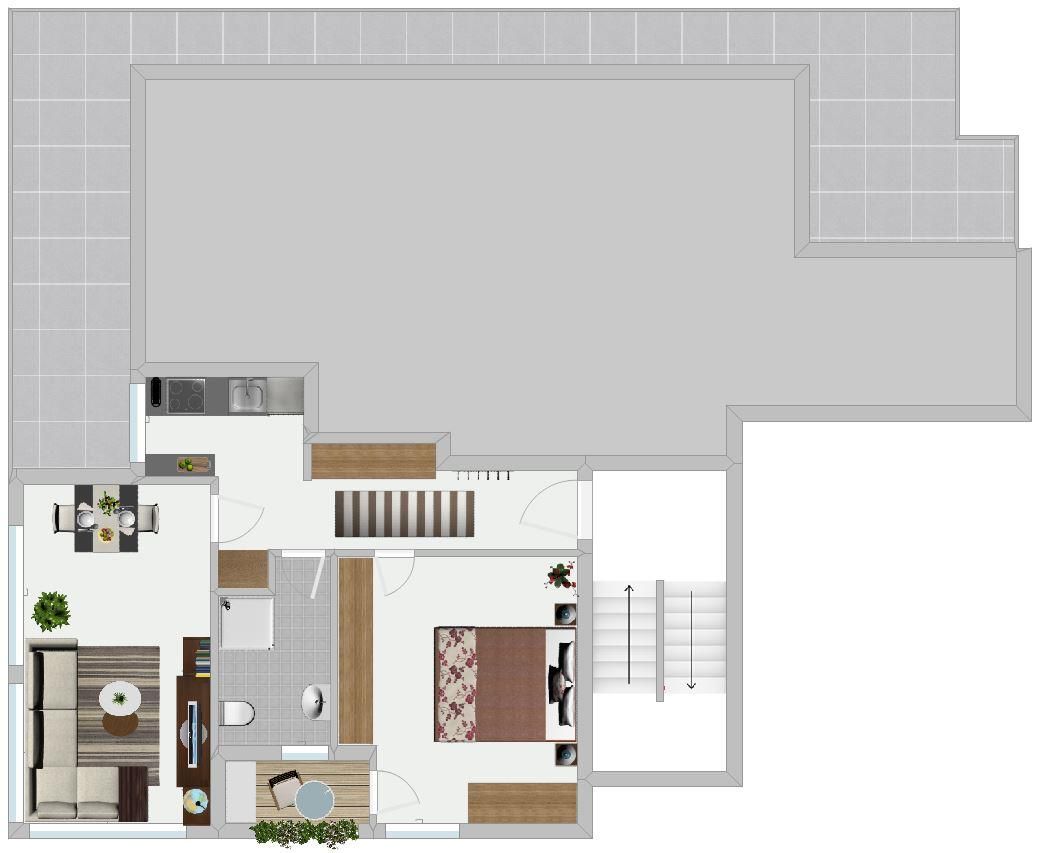 Dachgeschoss Wohnung